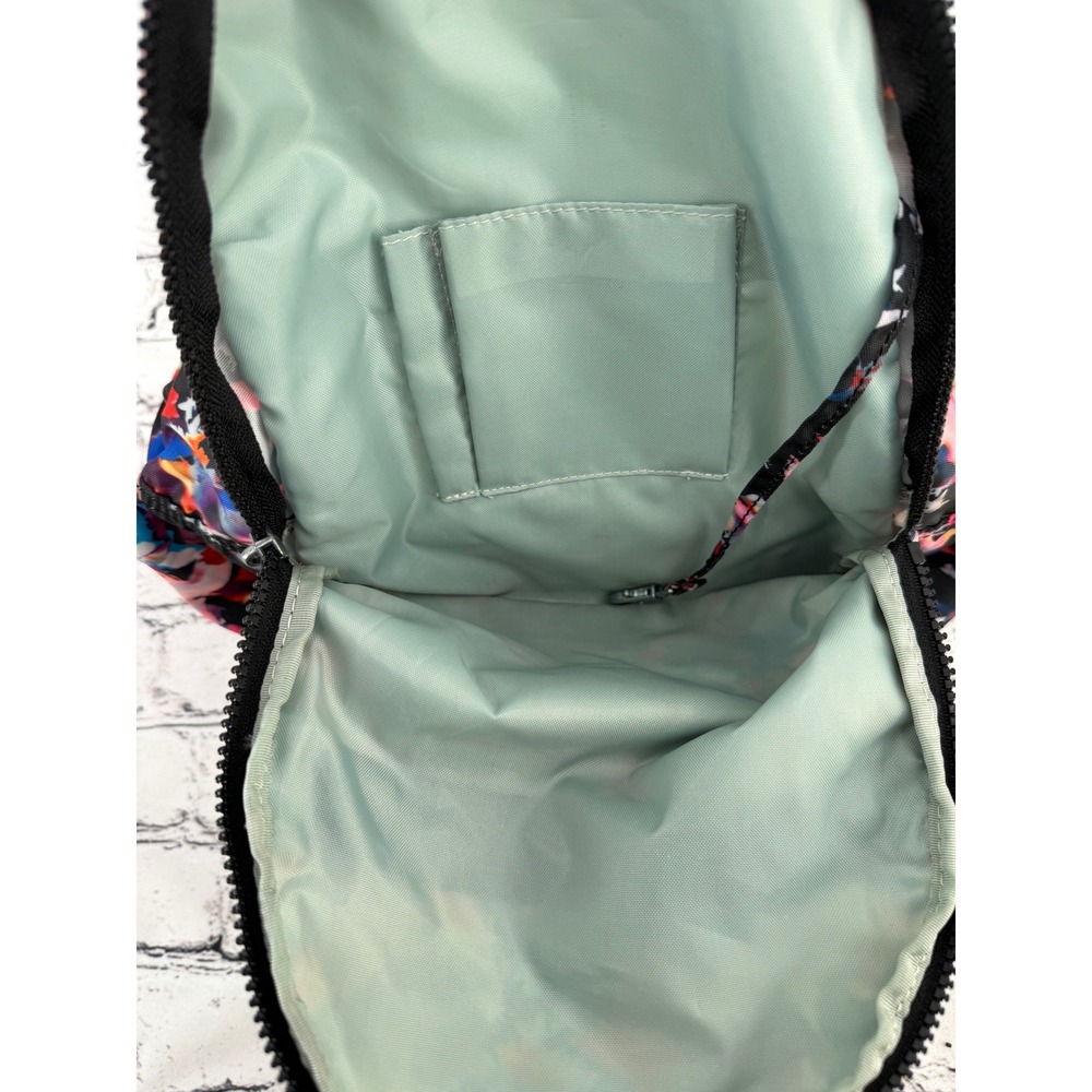 Kipling Seoul Small Backpack Black Multicolor Hum… - image 4